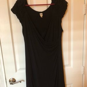 Signature by Sangria Long Black Dress- Size XL